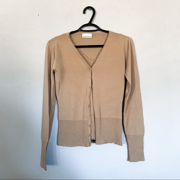 Premiere Collection • Vintage Tank Top & Cardigan Set - Picture 1 of 7